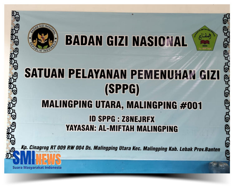 SPPG Al-Miftah Hadir, Wujudkan Generasi Cerdas dan Sehat di Malingping