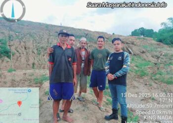 Tanah Longsor Tutup Sawah Petani, GMBI Siap Tempuh Jalur Hukum