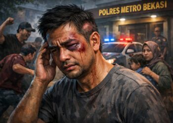 Dipicu Cekcok Soal Anak Menginap, Pria di Setu Babak Belur Dikeroyok