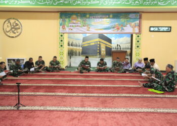 Semangat Ramadhan, Kodim 0607/Kota Sukabumi Gelar Tadarus Live Streaming Bersama Pangdam III/Siliwangi.