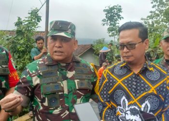 Tim WASEV Mabesad Kunjungi Lokasi TMMD ke-127 di Sukabumi, Progres Pembangunan Meningkat Pesat