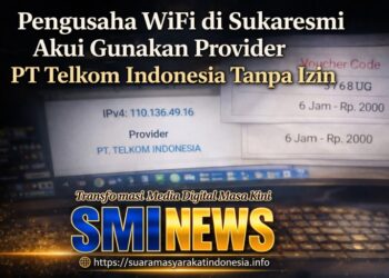 Pengusaha WiFi di Sukaresmi Akui Gunakan Provider PT Telkom Indonesia Tanpa Izin