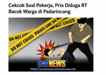 Cekcok Soal Pekerja, Pria Diduga RT Bacok Warga di Padarincang