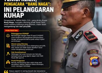 Diduga Dilarang Temuin Klien, Pengacara. ‘ Bang Naga,” : Ini Pelanggaran KUHAP