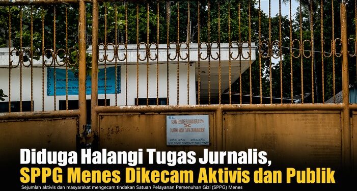 Diduga Halangi Tugas Jurnalis, SPPG Menes Dikecam Aktivis dan Publik